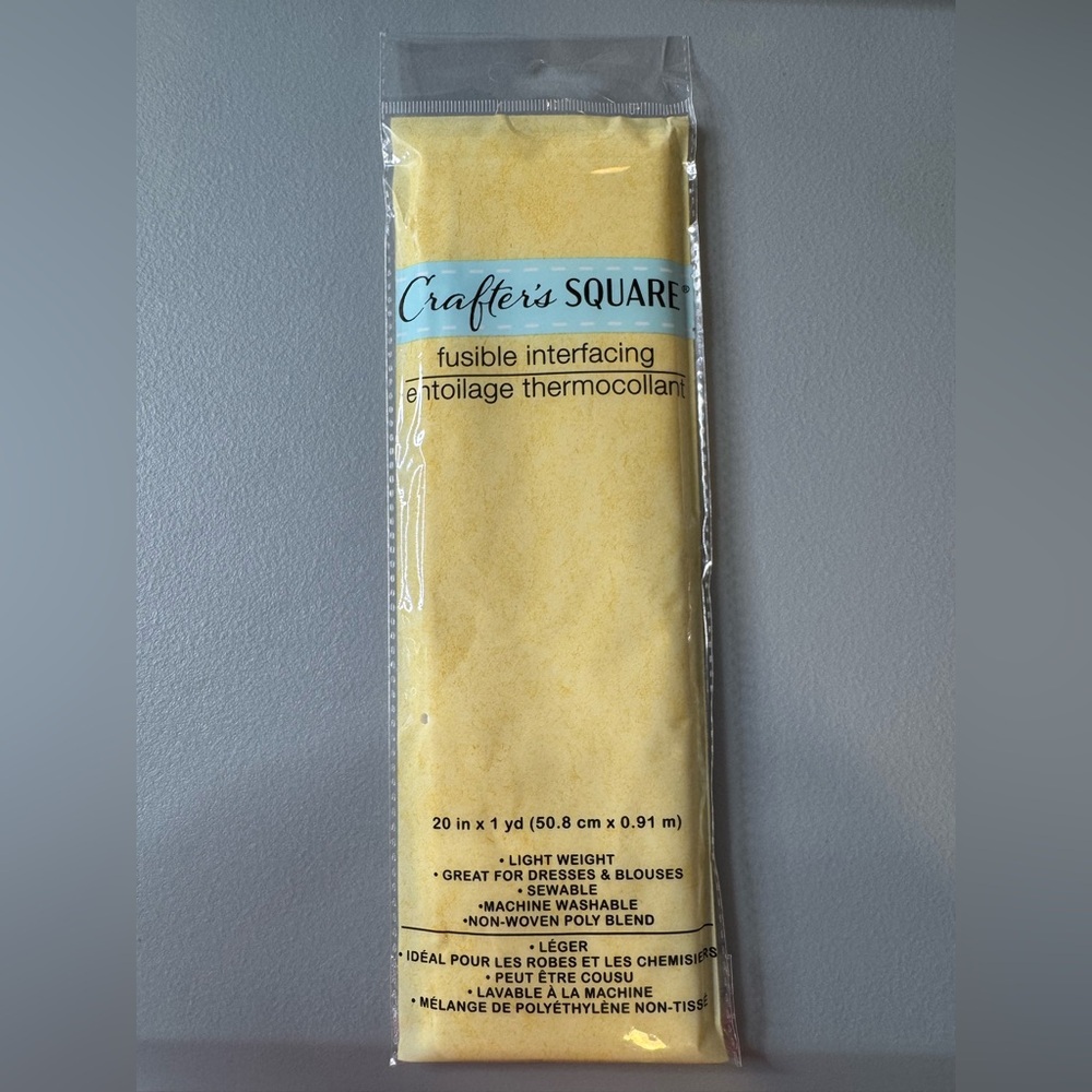 🛍️Any 5 items for $15 🛍️ Crafter's Square Fusible Interfacing